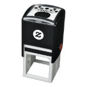 カボチャの感謝祭の花 セルフインキングスタンプ (商品)