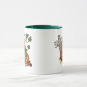 カボチャの感謝祭与え感謝していの マグカップ (中央)