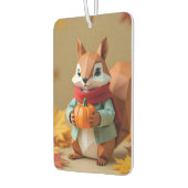 カボチャの折り紙リス | 秋空気清浄機 カーエアーフレッシュナー (左)