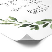 カボチャの数をボトルのサインで推測する ポスター (角)