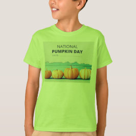 カボチャの日Tシャツ Tシャツ