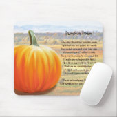 カボチャの時間だ – カボチャの詩 マウスパッド (マウス)