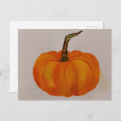 カボチャの時間 ポストカード (正面/裏面)