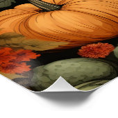 カボチャの時間、秋の色。 ポスター (コーナー)