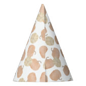 カボチャの最初の誕生日パーティハット パーティーハット (裏面)