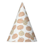 カボチャの最初の誕生日パーティハット パーティーハット (左)