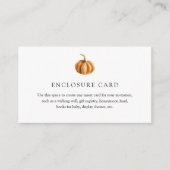 カボチャの格子状エンクロージャカード エンクロージャーカード (正面)