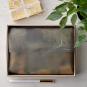 カボチャの森で秋のフィギュアをデクページ 薄葉紙 (ギフト)