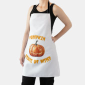 カボチャの気分 - ハロウィン オーバーサイズ Tシャツ エプロン (インサイチュ)