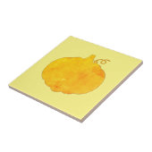 カボチャの水の絵画色 タイル (側面)