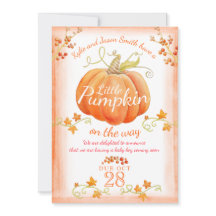 カボチャの水の色の妊娠発表