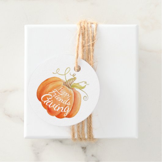 カボチャの水の色の芸術のフレンドリー フェイバータグ (インサイチュ)