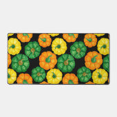 カボチャの水彩模様3 デスクマット (正面)