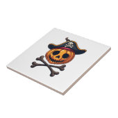 カボチャの海賊 ハロウィン ドクロ Tシャツ タイル (側面)
