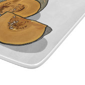 カボチャの漫画イラストレーション カッティングボード (角)