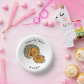 カボチャの漫画イラストレーション ペーパーボウル (パーティー)