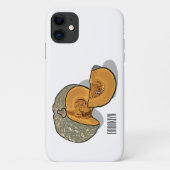 カボチャの漫画イラストレーション Case-Mate iPhoneケース (裏面)