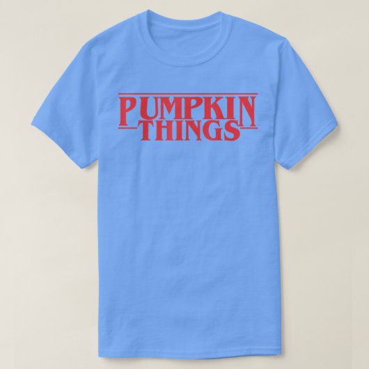 カボチャの物ハロウィーンの衣装 Tシャツ (デザイン正面)