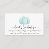 カボチャの男の赤ちゃん エンクロージャーカード (正面)