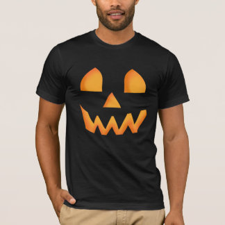 カボチャの白熱ハロウィン Tシャツ