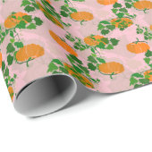 カボチャの秋 ラッピングペーパー (ロールコーナー)