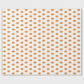 カボチャの秋 ラッピングペーパー (フラット)