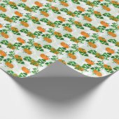 カボチャの秋 ラッピングペーパー (角)