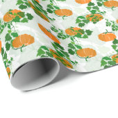 カボチャの秋 ラッピングペーパー (ロールコーナー)