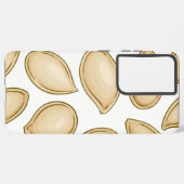 カボチャの種の模様 SAMSUNG GALAXYケース (左側面)