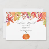 カボチャの紅葉の名所|過去記事 案内状 (正面)