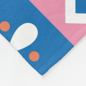 カボチャの継ぎ目のない模様 フリースブランケット (角)