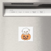 カボチャの羊かわいい羊のハッピーハローウィン磁石 マグネット (インサイチュ (食洗機))