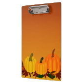 カボチャの背景クリップボモダンエレガントード クリップボード (左)