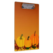 カボチャの背景クリップボモダンエレガントード クリップボード (右)