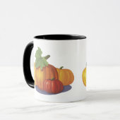 カボチャの装飾 マグカップ (正面左)