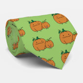 カボチャの親子感謝祭ハロウィーン ネクタイ (ロール)