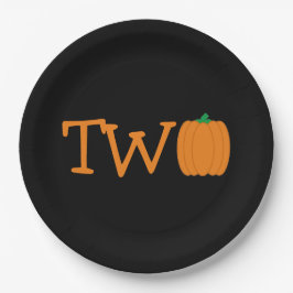 カボチャの誕生日2 ペーパープレート