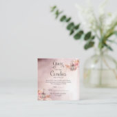 カボチャの赤ちゃんシャワー推測キャンディーのJarゲームEnc エンクロージャーカード (スタンド正面)