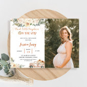 カボチャの赤ちゃんシャワー甘い小さなカボチャ 招待状