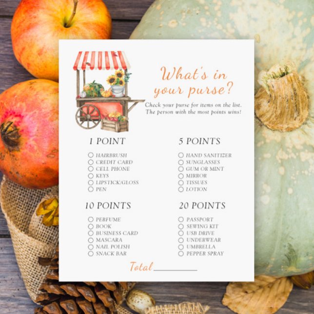カボチャの赤ちゃんシャワー – あなたの財布のゲームの何 (クリエイターアップロード済み)