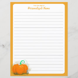 カボチャの遊び場 – 並んだ紙シート