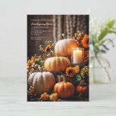 カボチャの配置 招待状 (スタンド正面)