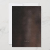 カボチャの配置 招待状 (裏面)