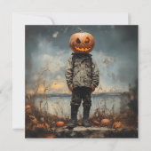 カボチャの頭の放浪者 招待状 (正面)