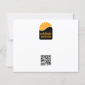 カボチャの顔でトリック・オア・トリート (裏面)