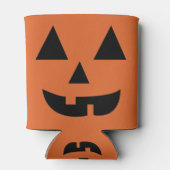 カボチャの顔 ハロウィン 缶クーラー (裏面)