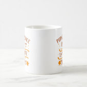 カボチャの香辛料は私の季節お気に入りのだ コーヒーマグカップ (中央)
