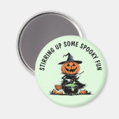 カボチャの魔女 マグネット (正面/裏面)