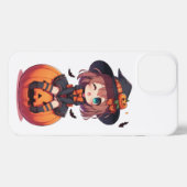 カボチャの魔女 iPhoneケース (裏面横)