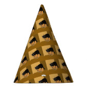 カボチャの黒猫 パーティーハット (右)